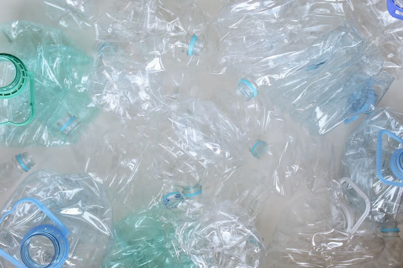 Recyclable plastic bottles