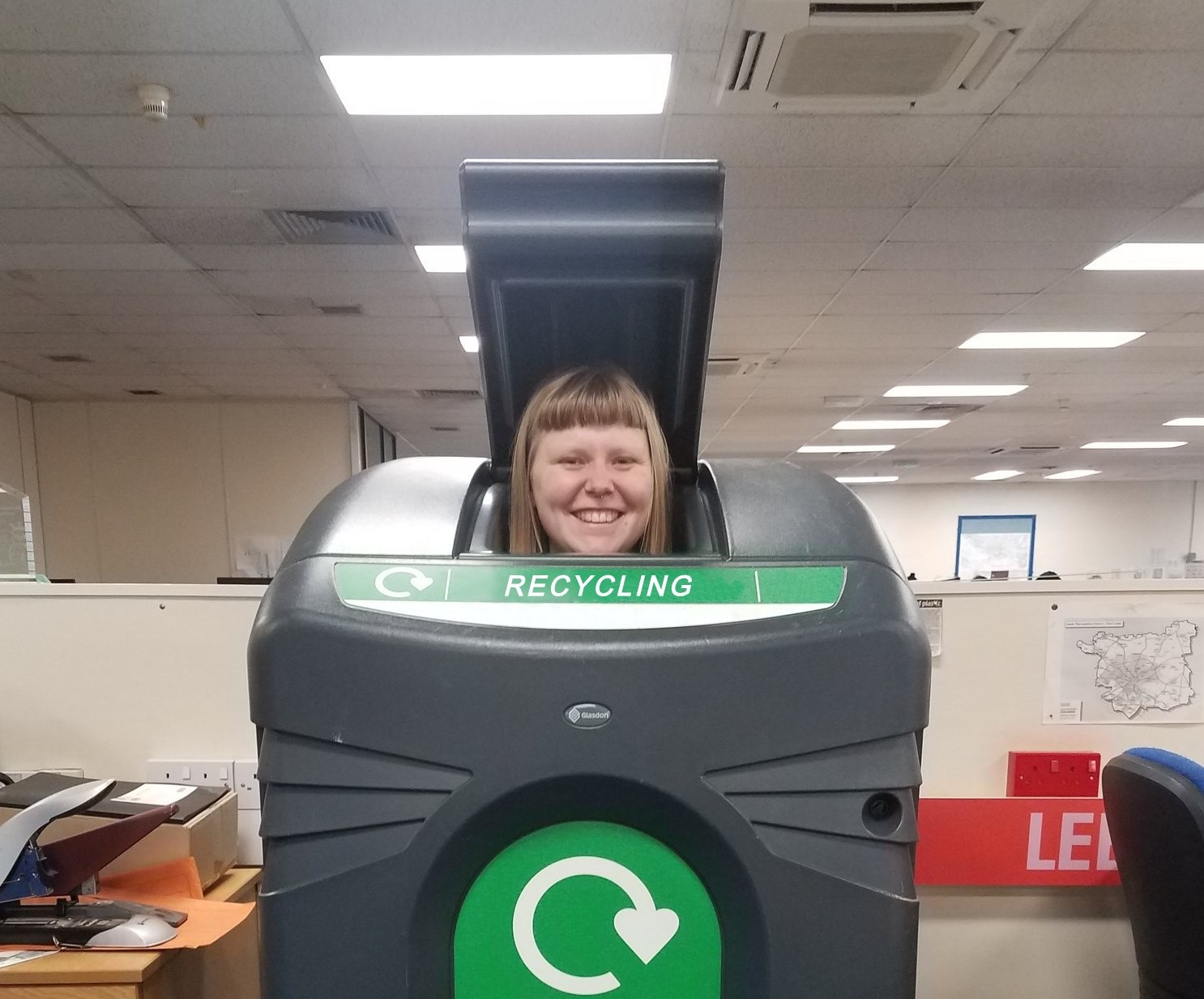 Image of Kathryn Irish to promote the recycling Q & A
