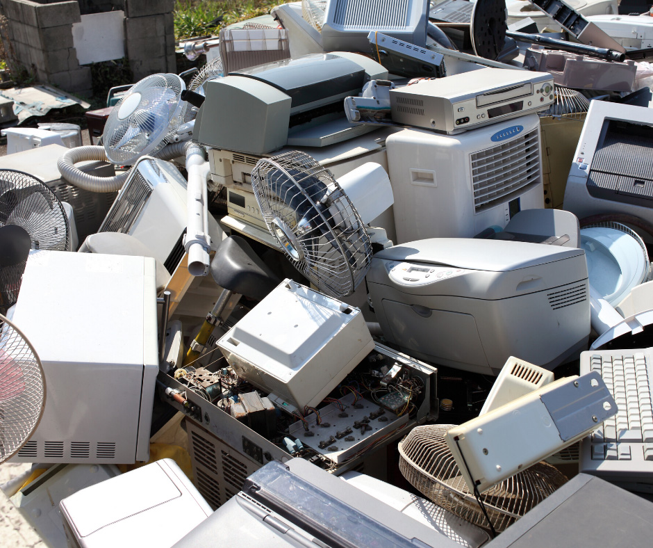 Please don't put small electrical items in your black bin - they can cause a fire hazard.